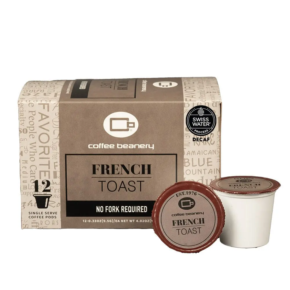 French Toast Flavored Decaf Coffee Pods