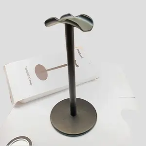 Headphone Stand Holder, Abs + Aluminum Alloy Rod, Desktop Vertical Metal Earphone Rack, Anti-Tip Gaming Earphone Organizer, Universal Display Stand