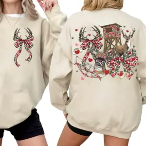 Camo Buck Hunting Valentine Sweatshirt T-Shirt, Camouflage Valentines Gift, Hunting Hoodie, Mama Camo Tee, Deer Hunter Sweater, Hunting Shirt For Her