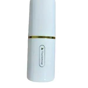 Tourismcup 1pc Portable Travel Toothbrush Cup - Stores Toothbrushes Toothpaste Mouthwash - Lightweight for Home & Outdoor Use - Ideal Christmas Gift - Not for Electric Toothbrushes