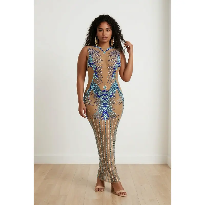 meshki rhinestone dress - TikTok Shop meshki rhinestone dress - TikTok Shop
