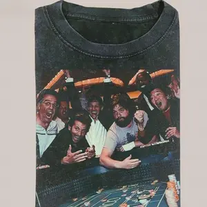 Graphic Vintage The Hangover Movie T-Shirt Sweatshirt Hoodie, Vintage Poker Scene Tee, Casual Clothing, Streetwears EF421