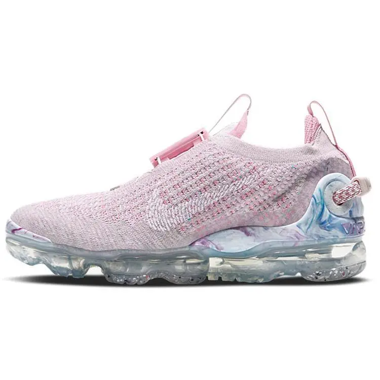Nike Air VaporMax 2020 Flyknit Light Arctic Pink Stylish Durable Non-slip Low Top Commuter Running Shoes Women's CT1933-500