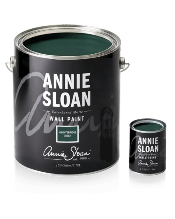 Knightsbridge Green Annie Sloan Wall Paint Sample Pot Knightsbridge Green Annie Sloan Wall Paint Sample Pot