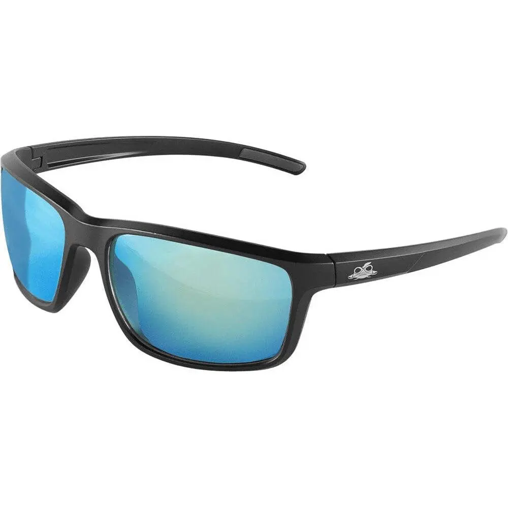 Bullhead Pompano Safety Goggles - Sun Protection, Polarized Lenses, Fog Resistance, Workwear Eye Protection, Construction Glasses for Home Improvement, Security Use, Fog Resistance Eye Protection
