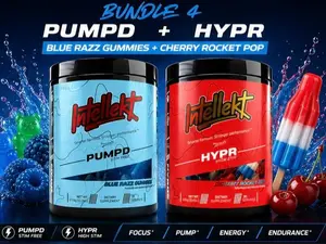 The Stack HYPR + PUMPD Bundle | High Stim + Stim-Free Pre-Workout
