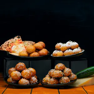 Hot Box Pretzels Savory Pack | 4 Bags Soft Pretzel Bites | Pretzel Salt, Jalapeno Queso, Everything Bagel, Parmesan Pizza 8-30g Flavor Packets | 4 8oz Bags + 4 Seasoning Packets(8-30g) | Clean Ingredients, No Artificial Flavors