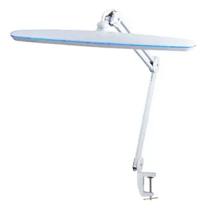 MN BEAUTY LED Task Lamp 2200 Lumens Ultra-Bright Dimmable 5-Levels Clamp Stable for Nail Art Precision Work