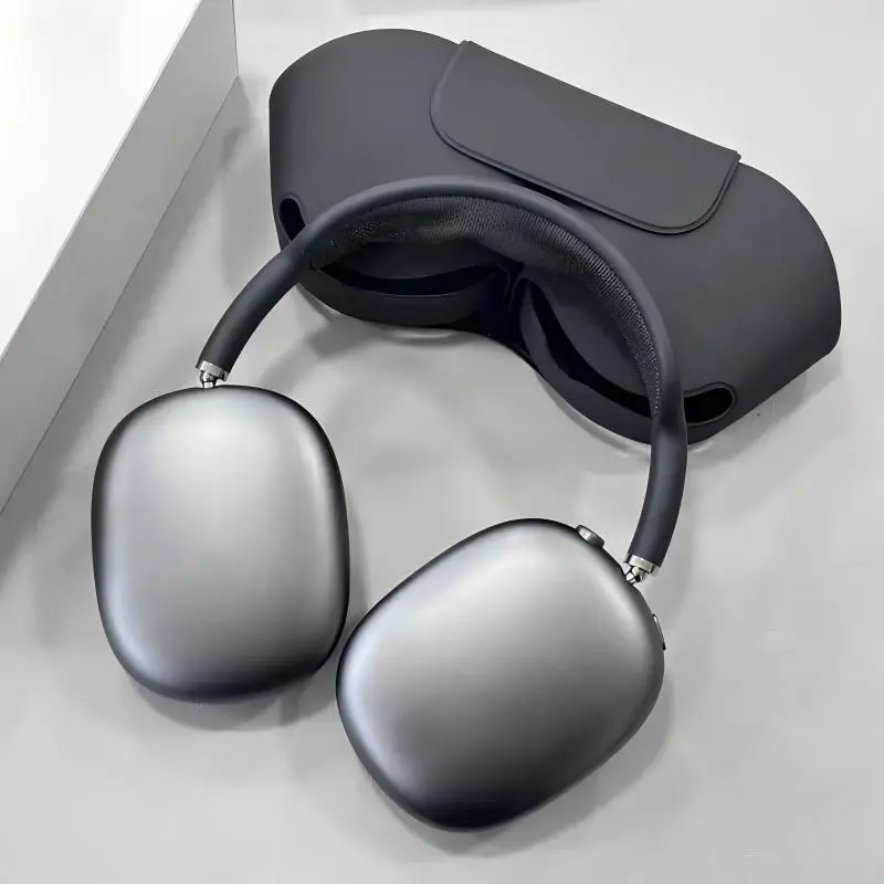 For Original Airpods max magnetic earcups Bluetooth headset stereo headset magnetic earmuffs noise reduction headset Bluetooth headset music game sports with protective covery