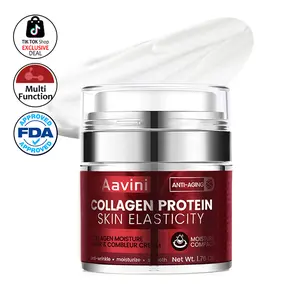 Aavini Collagen, Retinol & Hyaluronic Acid Cream, Instant Face Lift Cream, Anti-Aging,Anti-Wrinkle, Wrinkle-Fighting Face Moisturizer for Face, Neck & Décolleté, Daily Moisturizer Face Cream 1.76 fl. oz.