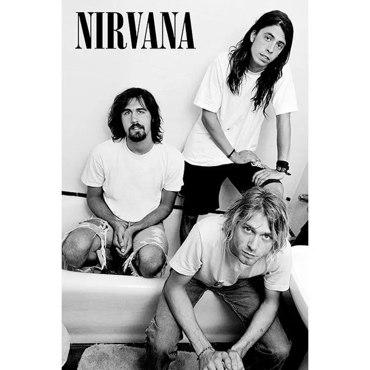 Nirvana - Tub Poster