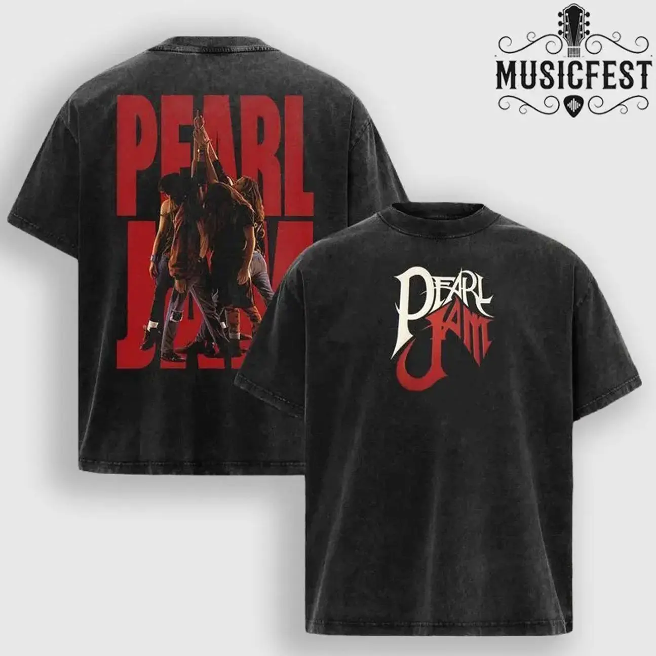 Pearl Jam - Ten T-Shirt - 90s Grunge Band Tee, Vintage Rock Graphic Shirt, Unisex Music Fan Gift, Eddie Vedder Merch IW7