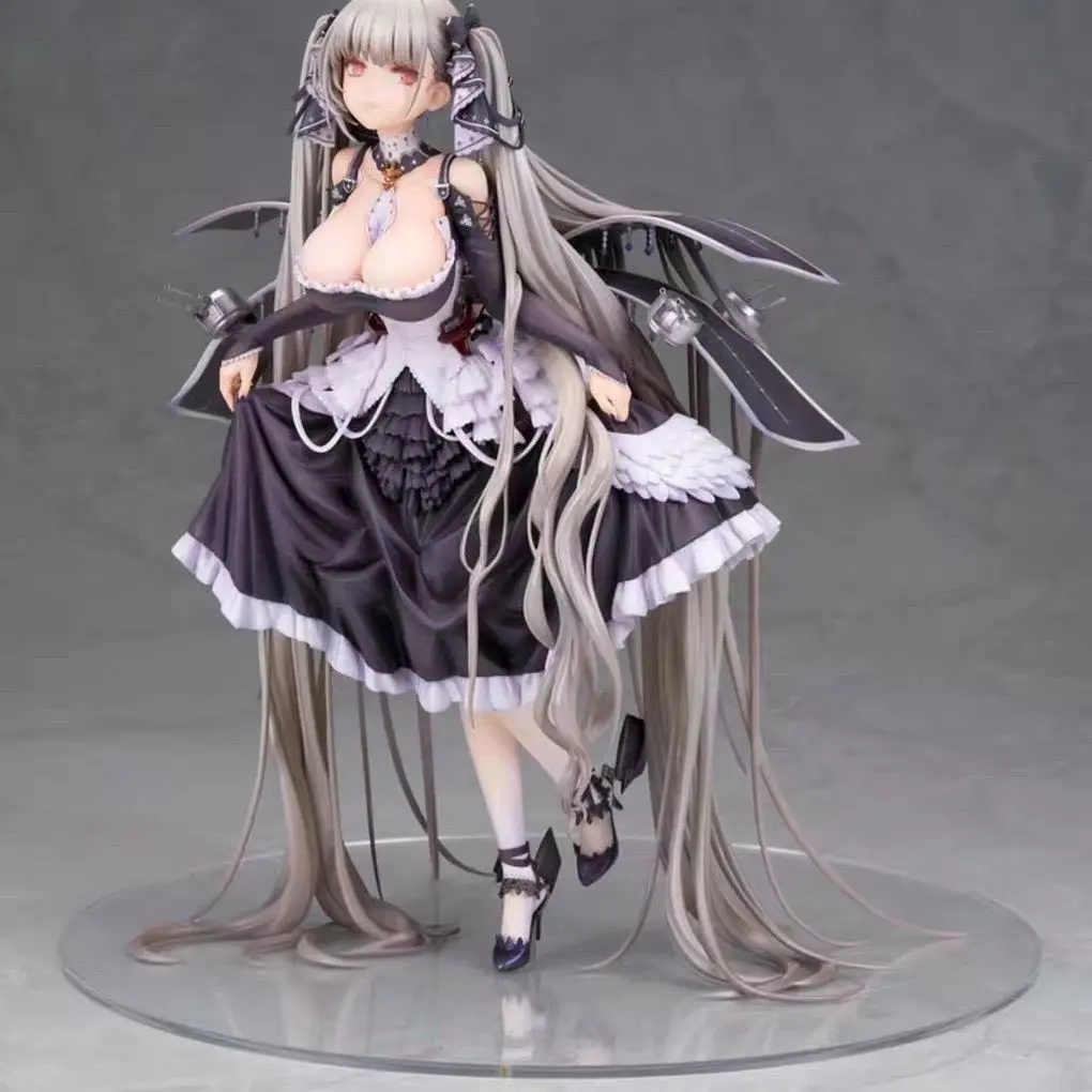 Azur Lane Formidable Aircraft Carrier Anime Action Figurine - Premium Deluxe Figurines Collectibles, Extra Faceplate, Fighter Plane, Home Decor Statue for Azur Lane Fans
