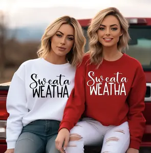 Sweata Weather Shirt Long Sleeve Fall Trendy Made in Alabama Sweater