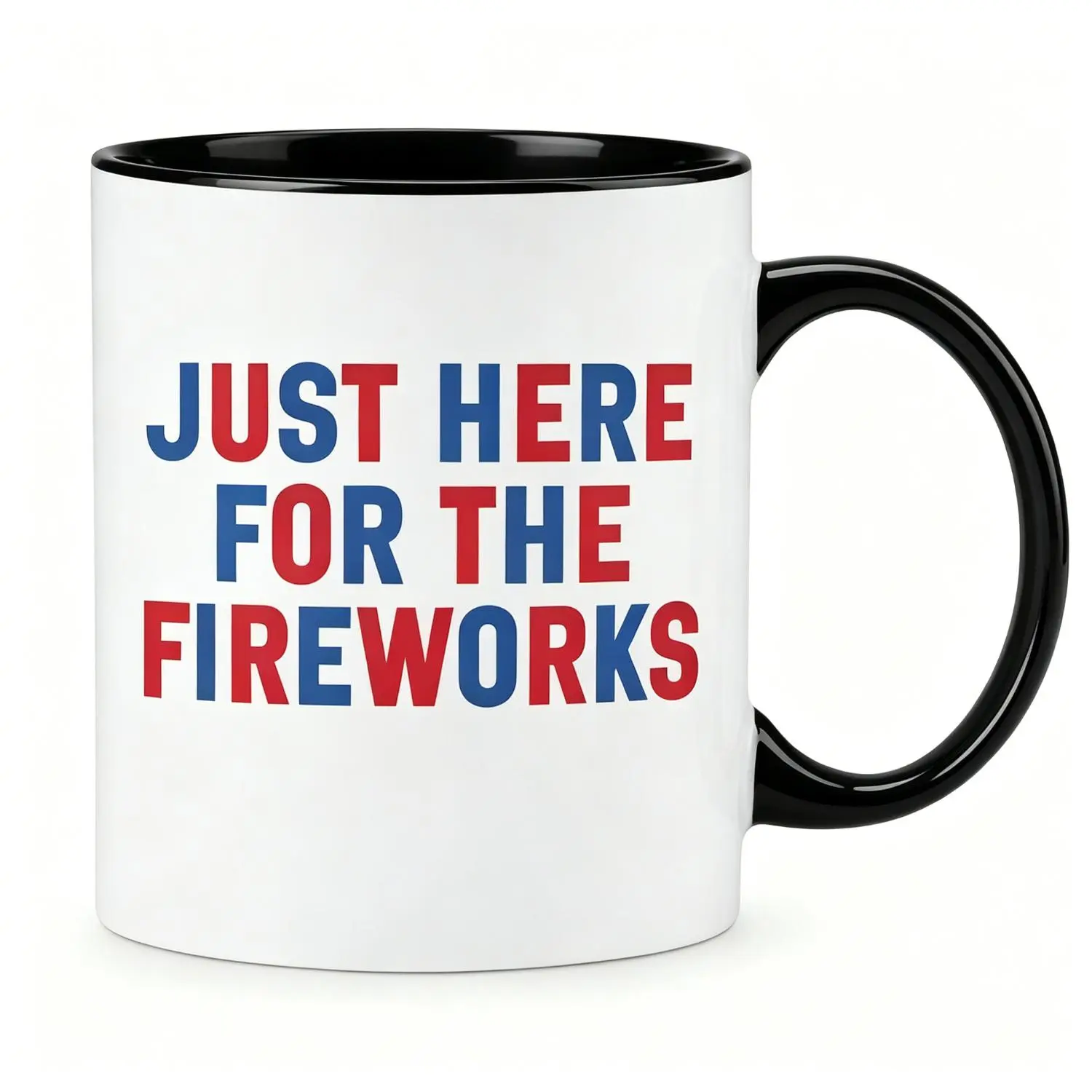Funny Couples Fourth of July Reusable Coffee Cups Adult Humor 4th of July Matching Ceramic Cupor Couples Independence Day Fireworks Gifts Cup