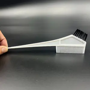 Hairdressing brush, oiled hair dyeing comb, oiled double-sided perm and dyed black hair brush, inverted film care tool