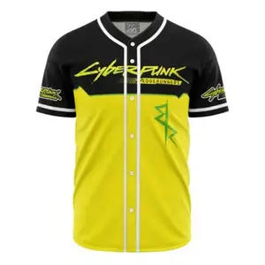 Cyberpvnk Edgerunners Unisex Baseball Jersey