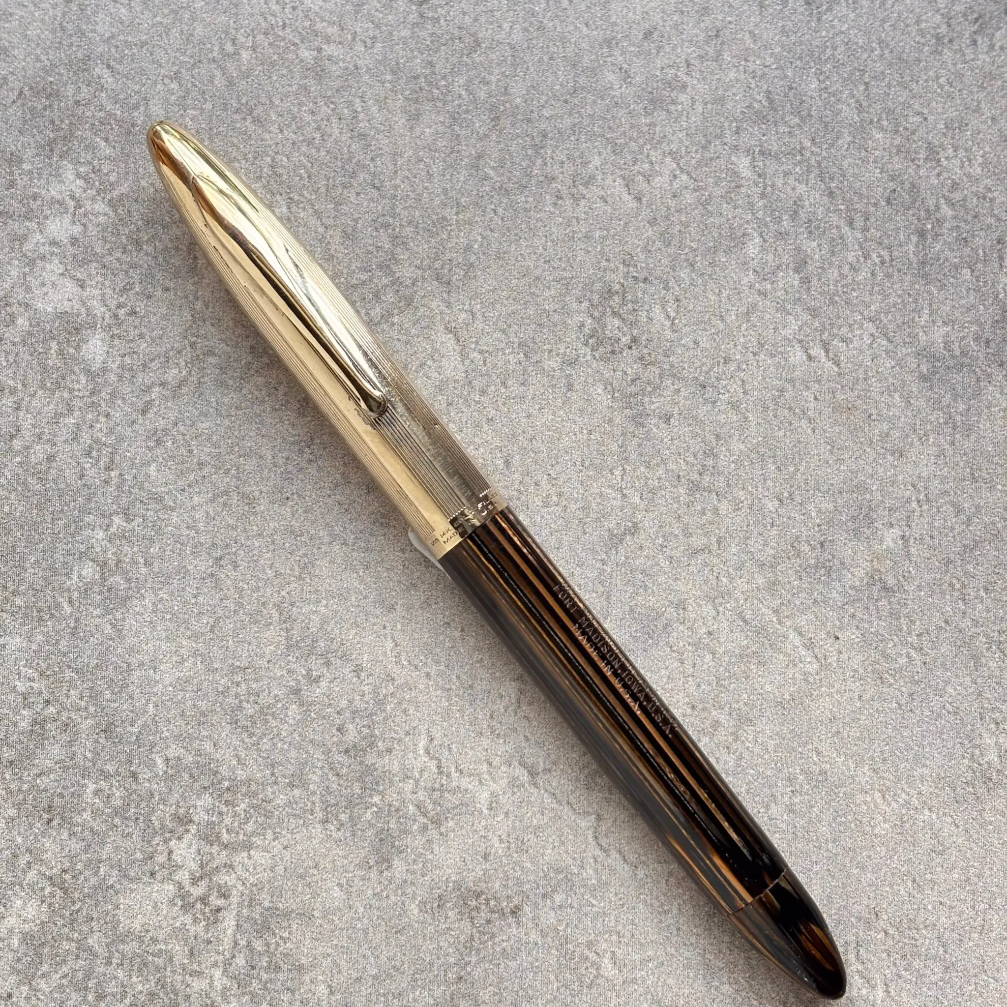 Sheaffer Crest, Restored Fountain Pen; Gold Filled Cap