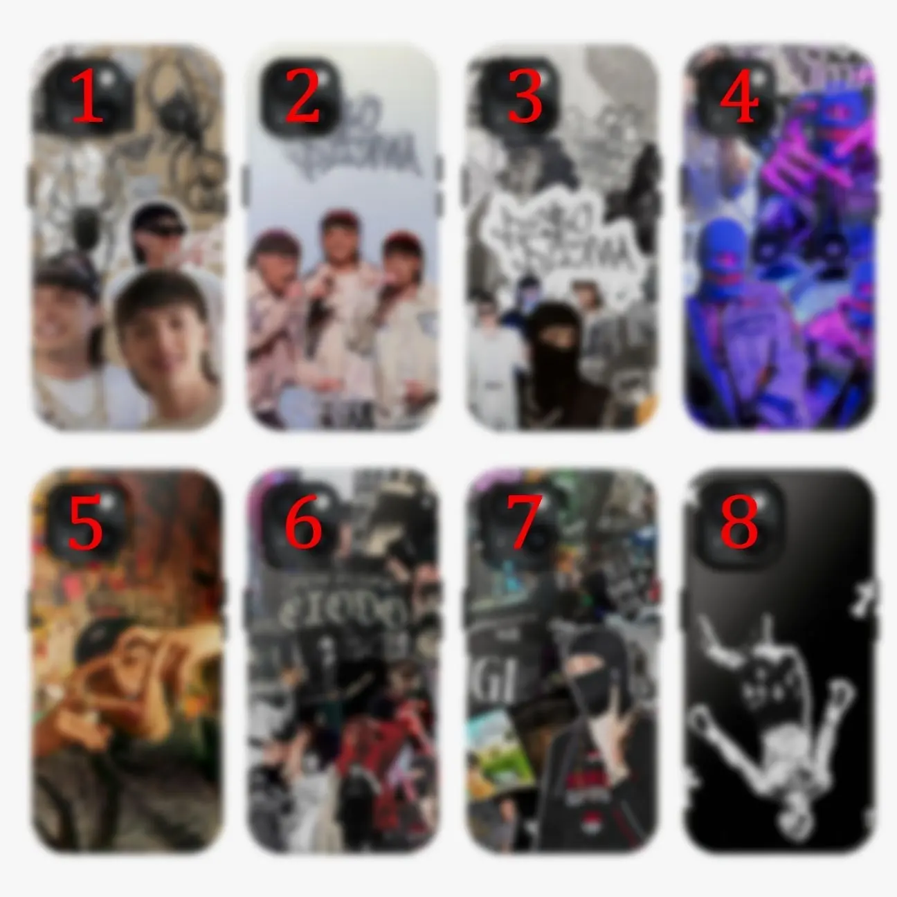 P-Pe$o Plu,maaa New Album Phone Case For iPhone And Samsung, Regional Mexican Gift Idea, Great For Music Fans 8