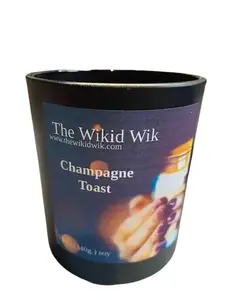 Champagne Toast - Scented Soy Candle (NEW)...A bright, bubbly blend that makes your space feel like a celebration in minutes.