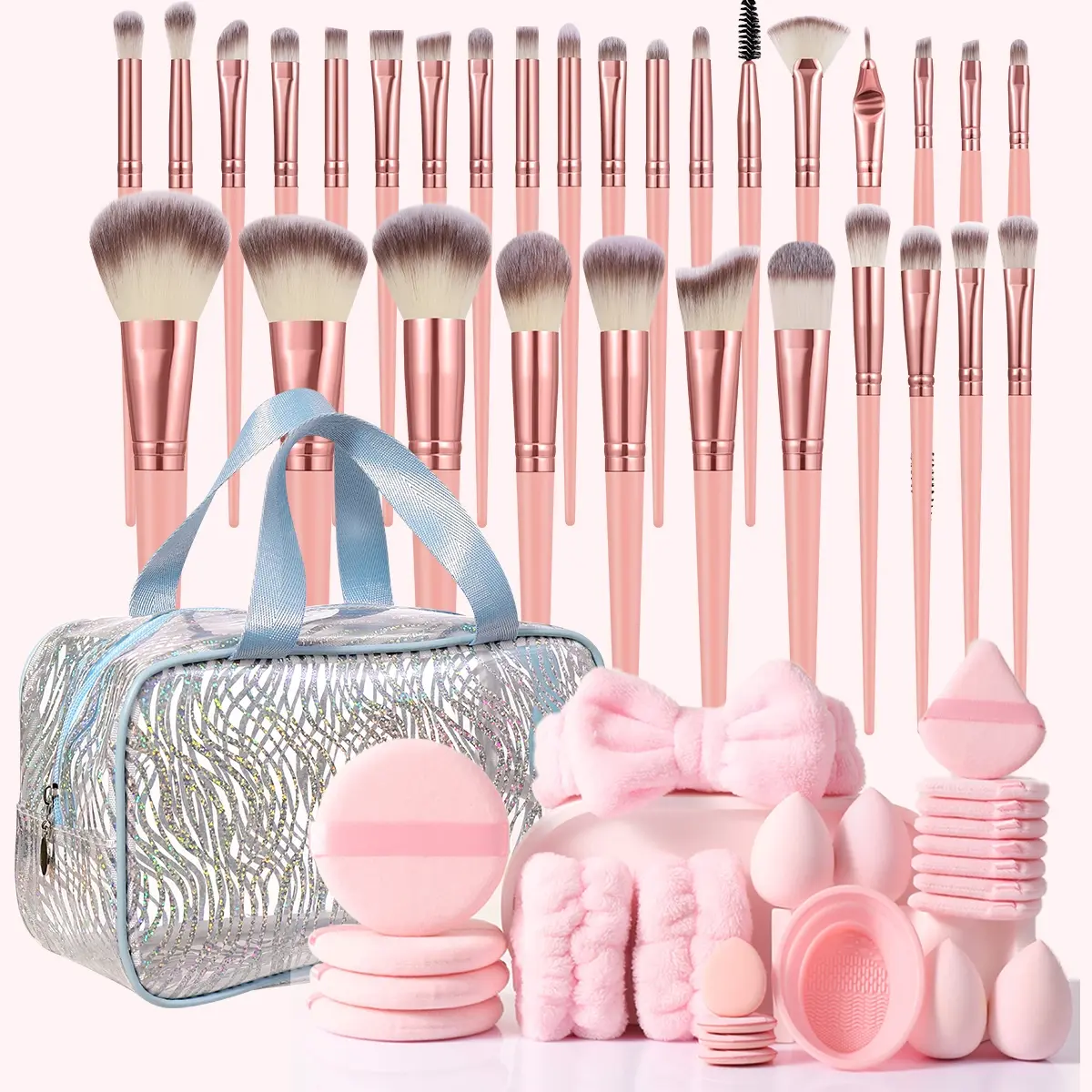55-Piece pink
