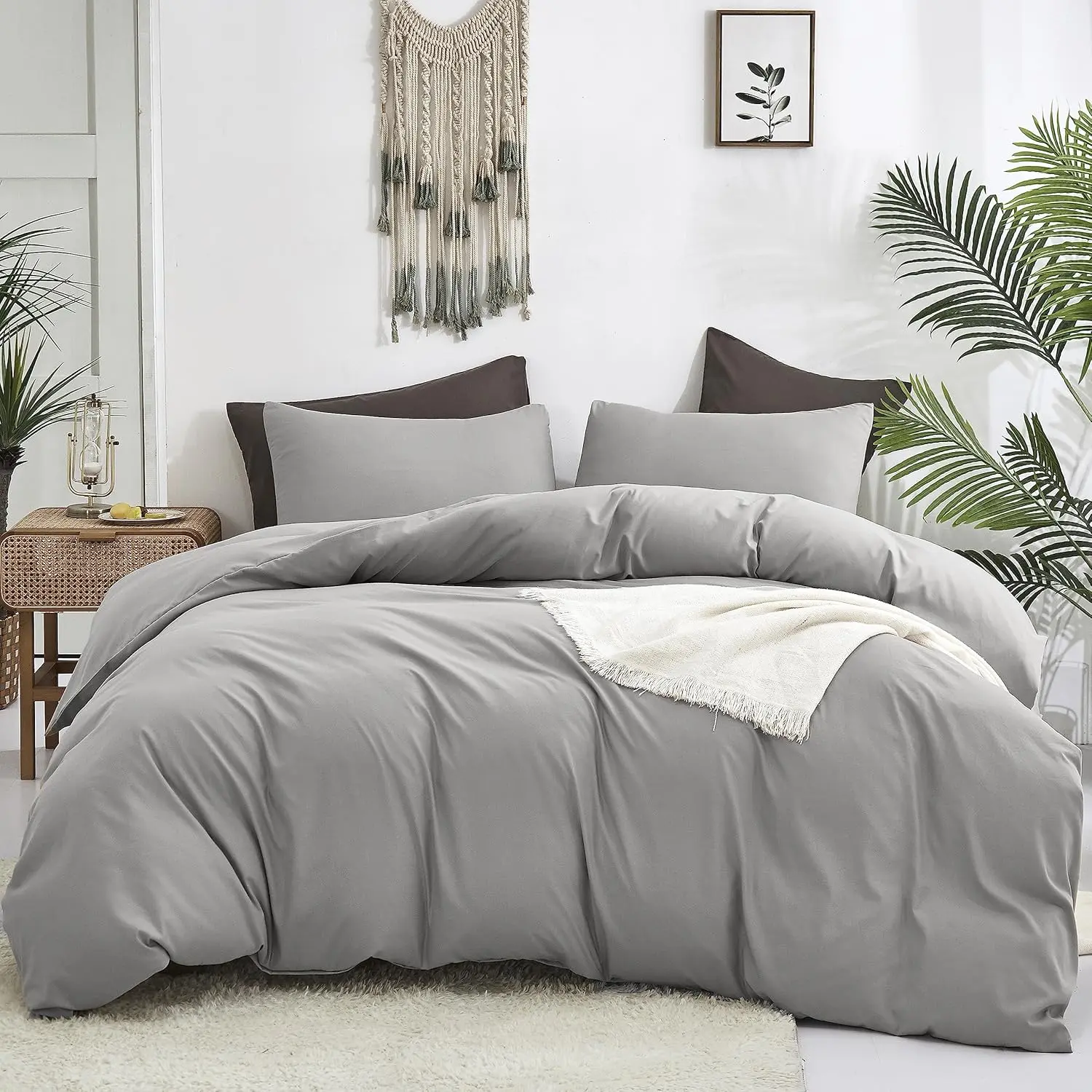 Silver Grey Comforter Sets King Light Grey Comforter Pale Grey Quilts Durable Comforter Sets