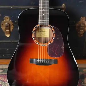 Eastman E2D-DLX-SB Cedar/Sapele Sunburst Dreadnought Guitar w/Fishman Pickup #5889