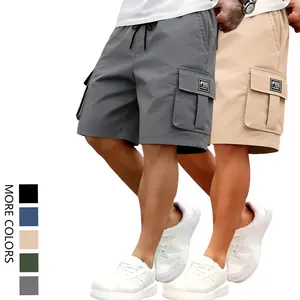 Grand Opening Special – 2-Pack Cargo Shorts – Slightly stretchy fabric, suitable for everyday wear, machine washable, a summer essential, men’s shorts, vacation outfit, affordable gift for husband