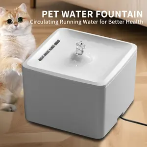 Cat Water Dispenser, 3.8 L Automatic Pet Fountain for Cats & Small Dogs, Quiet Pump, Multi-Stage Filtration, Indoor Use