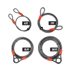 BV Double Looped Flex Cable - 3/8 Inch | BV-CL-15FT