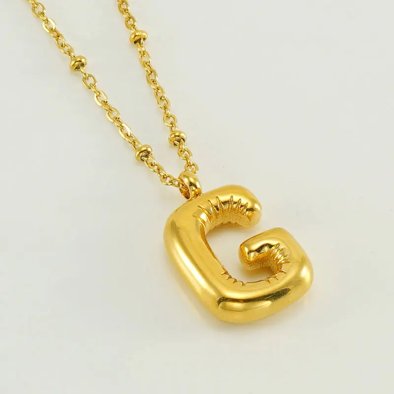 Gold G (with chain)
