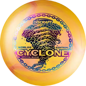 Discraft "Chainstorm" Tour Series Blend Cyclone - Worlds 2026
