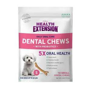 Probiotic Dental Bones for Dogs - Pet Dental Treats