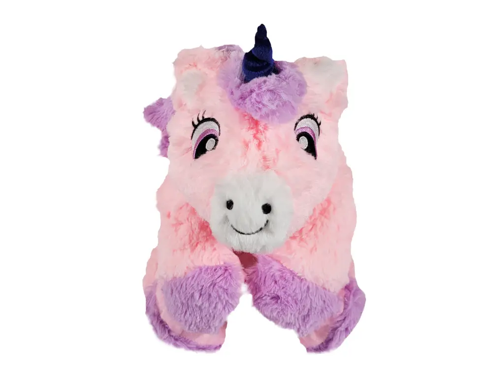 Snuggles the Unicorn - 5 Lbs Cute Pink Weighted and Warming Plush Toy with Cozy Design to Relieve Anxiety
