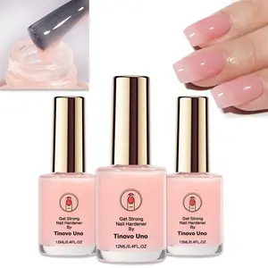 Tinovo Uno 【Buy 2 Get 1】3pcs Pink Nail Top Coat 12ml Dries naturally, no drying required Decorates nails Natural pink hue Enhances shine and brightness