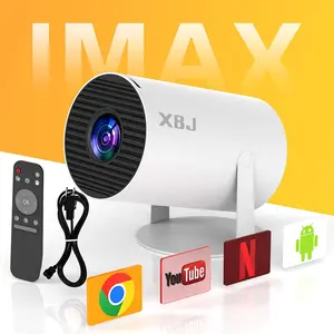 XBJ HY300 Pro Smart Projector: The Ultimate Holiday Gift with Wi-Fi 6 | 1080P Home Theater, Auto-correction, Android TV | Perfect Christmas, Black Friday & Birthday Gift for Indoor/Outdoor Movie Nights