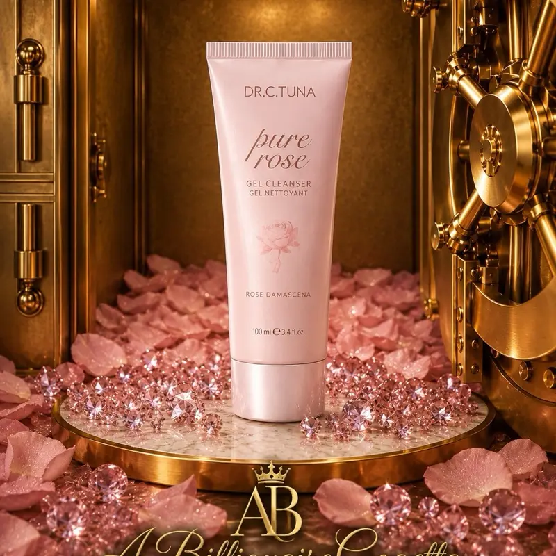 Pure Rose Gel Cleanser 100ml with Rose Damascena for Gentle Skin Care
