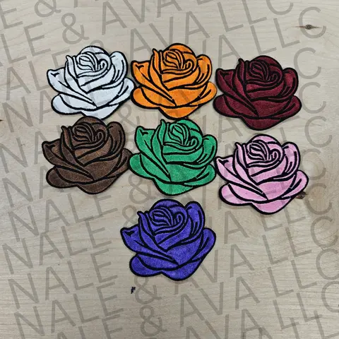 Rose Hat Patch (3 Patches)