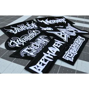 Heavy Metal Style Classical Composer 4" inch Embroidered Patches