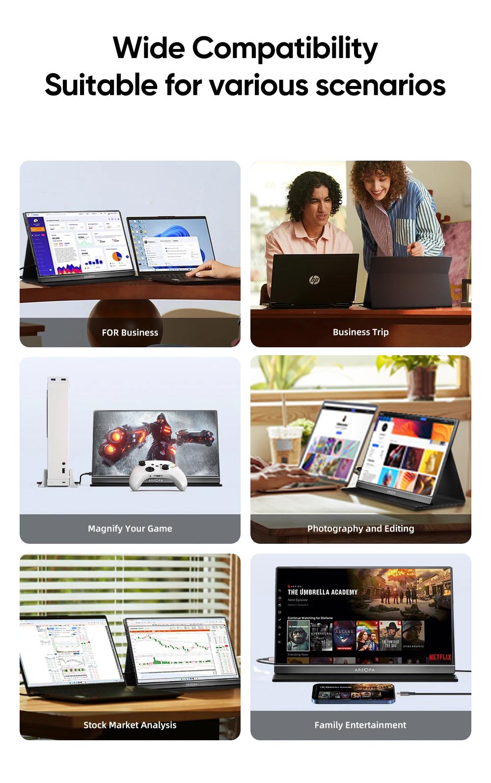 Live Only ARZOPA 16.1'' 100% sRGB 144Hz&60Hz Portable Gaming Monitor 1080P FHD Portable Monitor External Second Screen for Laptop,PC,PS5,Xbox,Switch