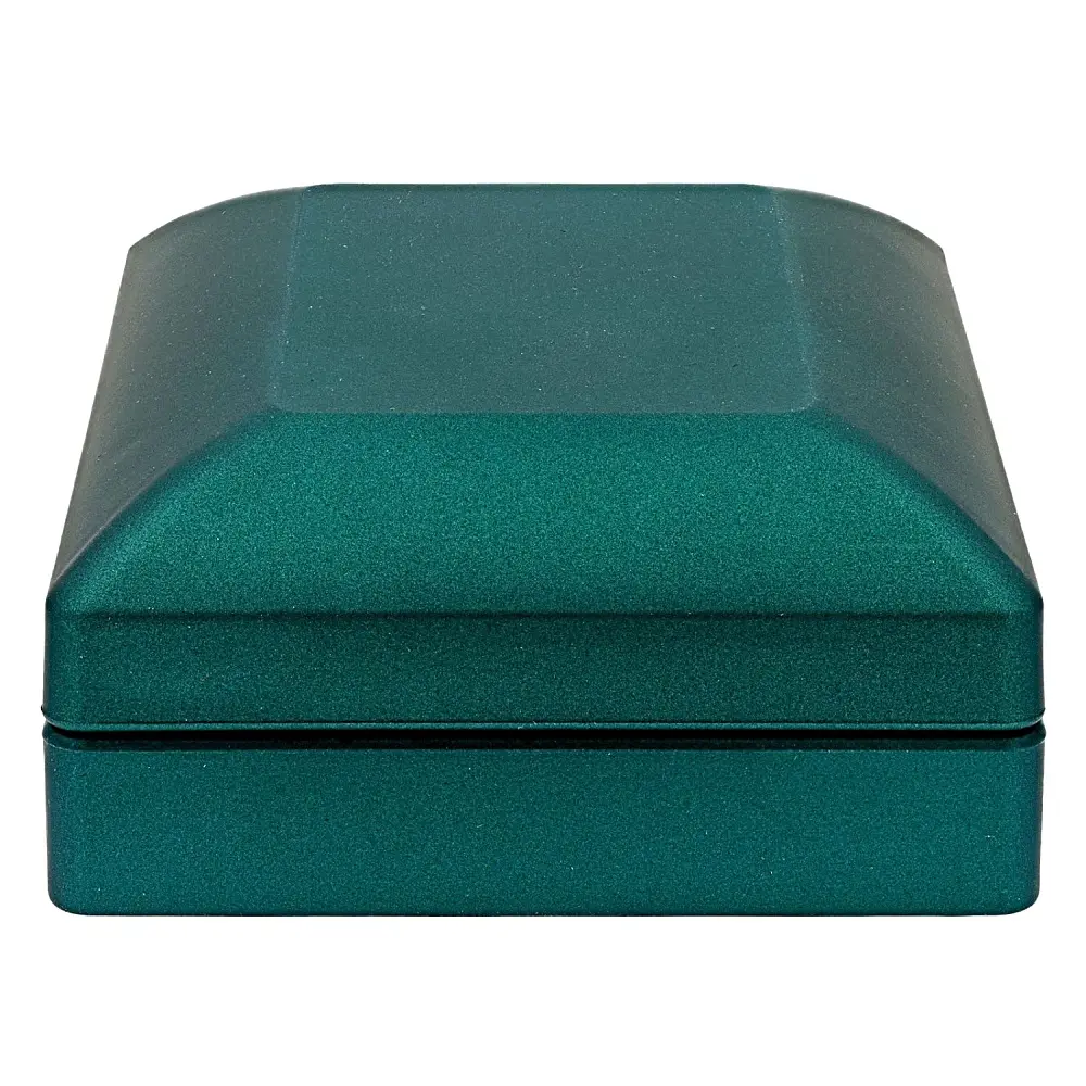 JTV Green Pendant Box with Led Light appx 9x7x3.4cm