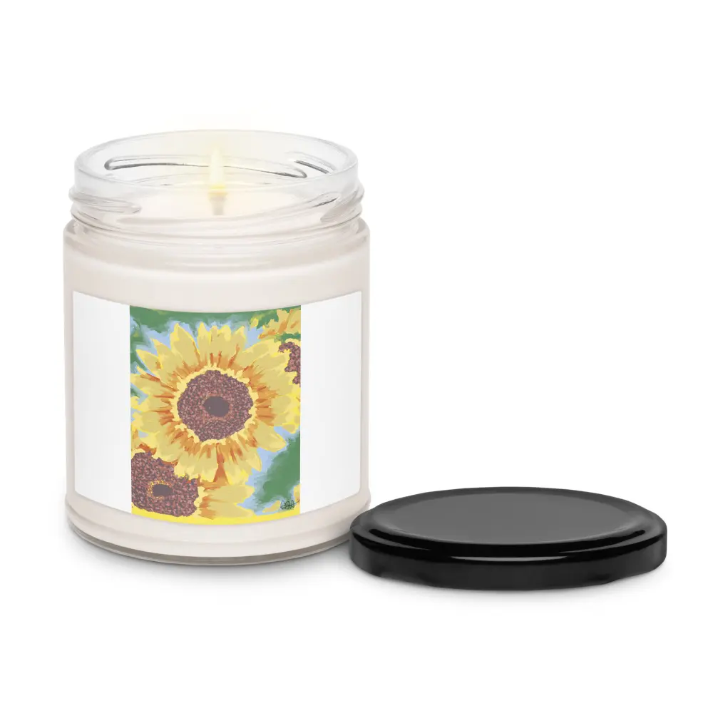 Sunshine Scented soy candle