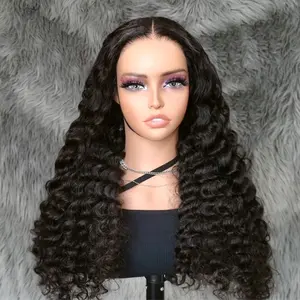 BQUEENS API Loose Deep Ready to Wear  Pre Plucked Glueless Wigs with Lace Closure