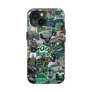 Cool Go Bird Phone Case, Philly Eagle Football Case For iPhone X 11 12 13 14 15 16 17 Air Plus Pro Max screen protector Shockproof Protection
