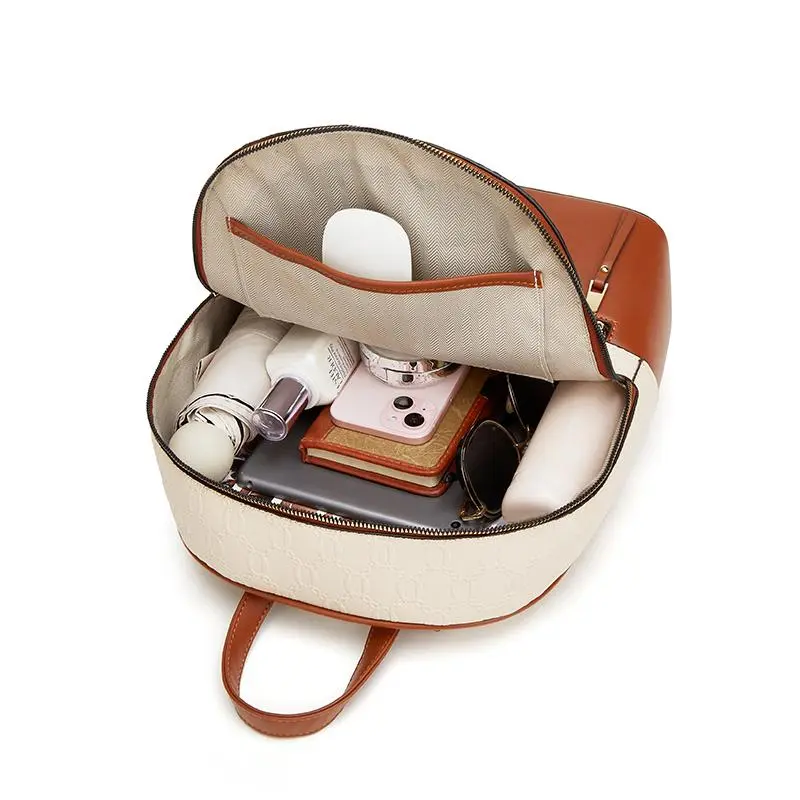 Vera T 3-Piece Backpack Set with Crossbody and Wallet  Women's PU Leather  Shoulder Backpack Purse, Stylish Lightweight Bag for Work, Travel, and  Everyday Use - TikTok Shop