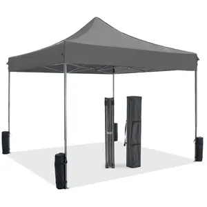 GIANNA 10x10 FT Pop Up Canopy Tent with Slant Legs and Carrying Bag, Easy Setup Outdoor Shelter for Patio, Garden, Beach- New