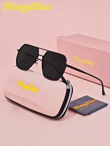 1 Piece Reydix Unisex Geometric Full Frame Sunglasses Simple design enhancing pure, natural charm UV400