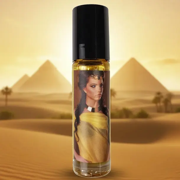 Egyptian Queen Perfume Oil | Seductive Egyptian Musk Fragrance, Powdery and Woodsy