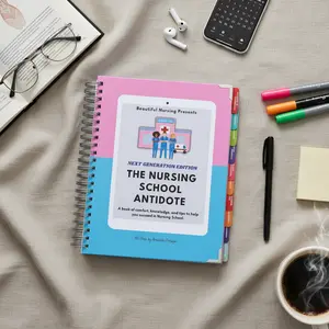 Nursing School Antidote 2026 – Spiral Bound Study Guide, Med Surg, Pharmacology, Fundamentals, NCLEX Exam Prep
