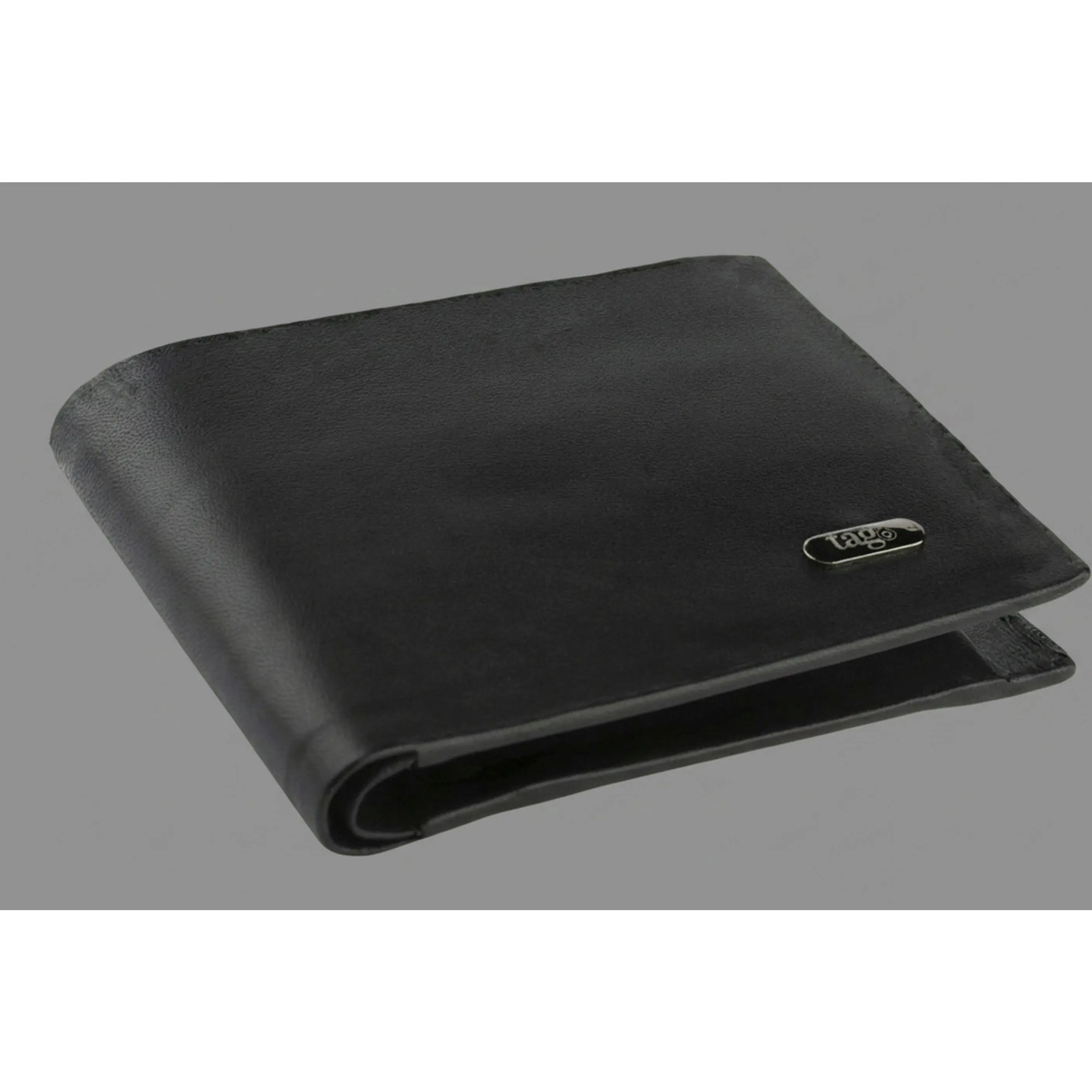 Smart Leather Bifold Wallet – Bluetooth GPS Tracker & RFID Protection for Men